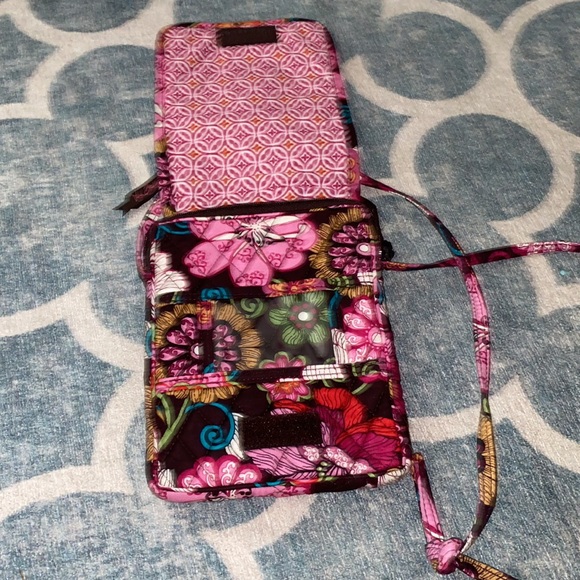 Vera Bradley Multicolor Floral Crossbody Bag-Vintage - Picture 3 of 5